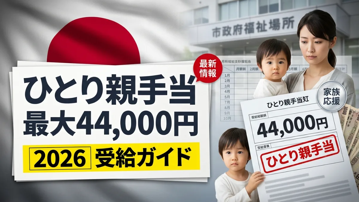 2026年のひとり親手当
