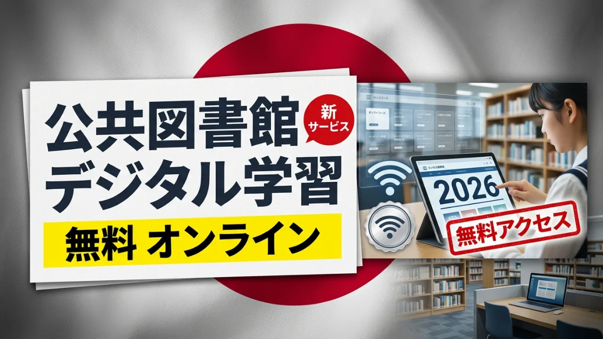 公共図書館デジタルアクセスプログラム 2026