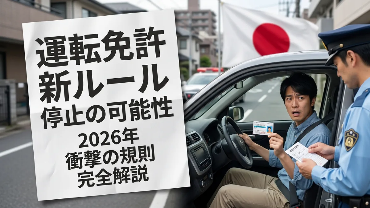 日本運転免許 2026