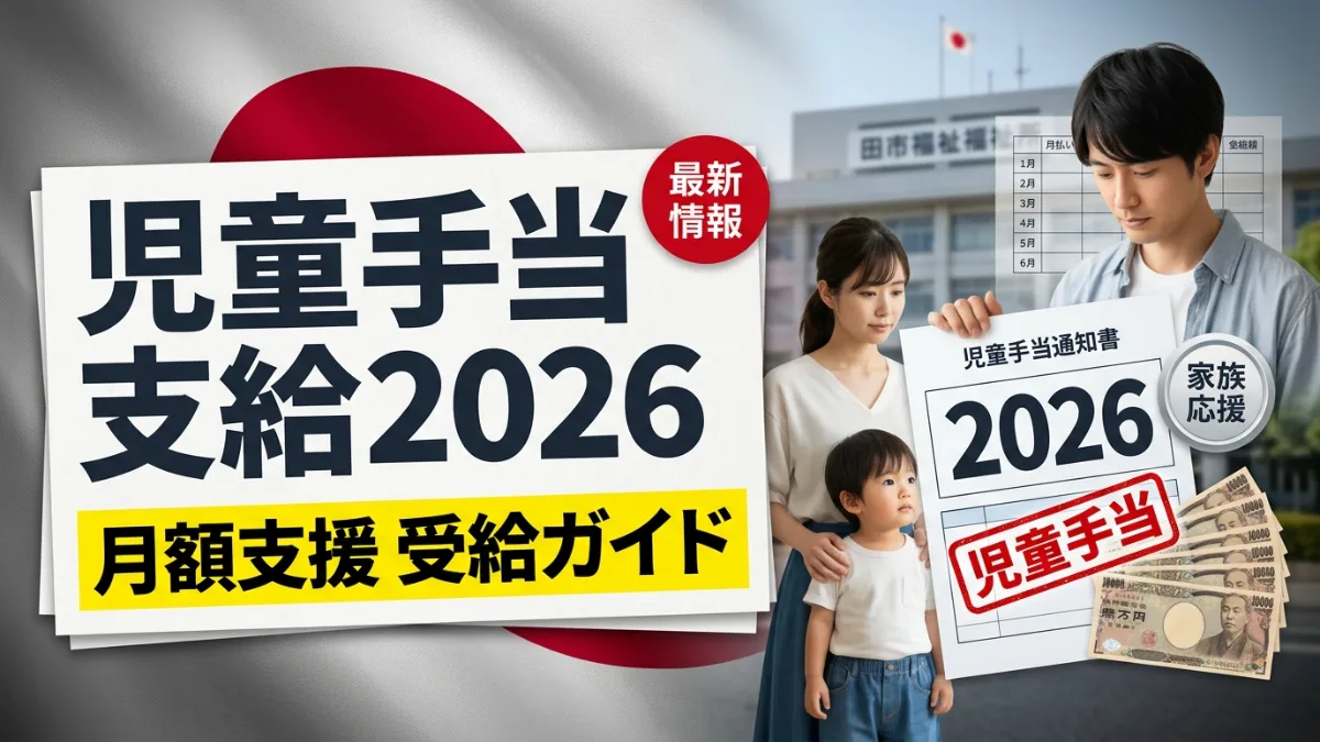 2026年の児童手当支給