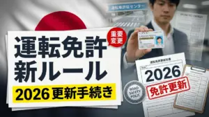 日本運転免許ルール 2026