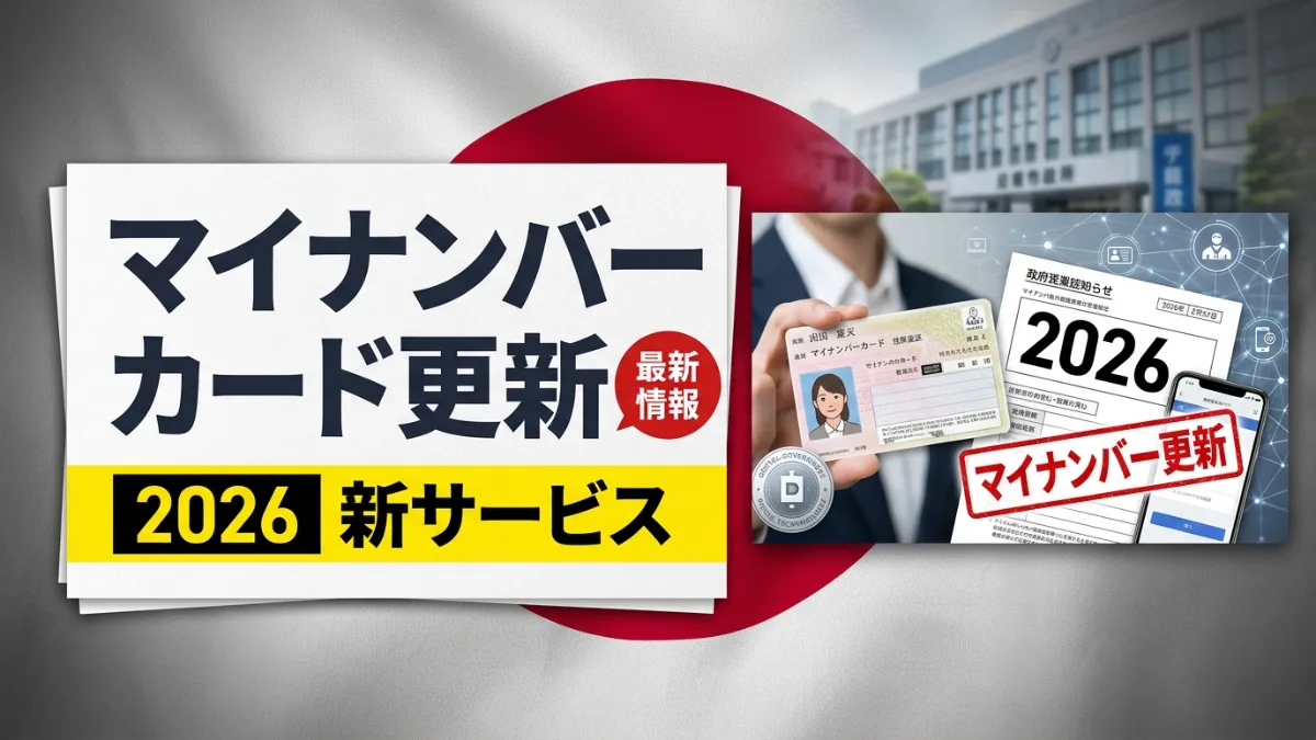 2026年のマイナンバーカード更新
